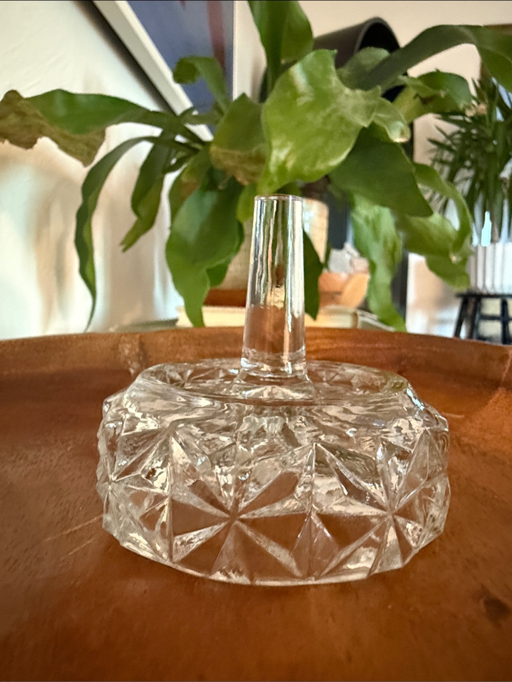 Princess House Crystal Ring Dish